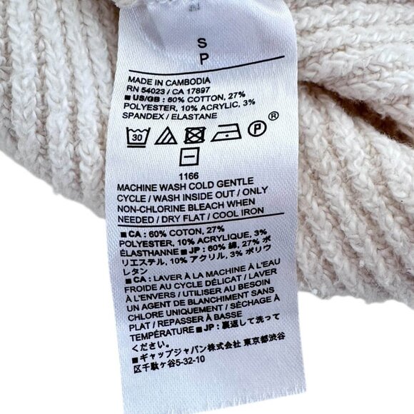 Banana Republic Shawl Collar V-Neck Sweater Size S - Picture 4 of 5